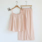 Cotton Jacquard Camisole Pajama Set - Pink - XL - image 2