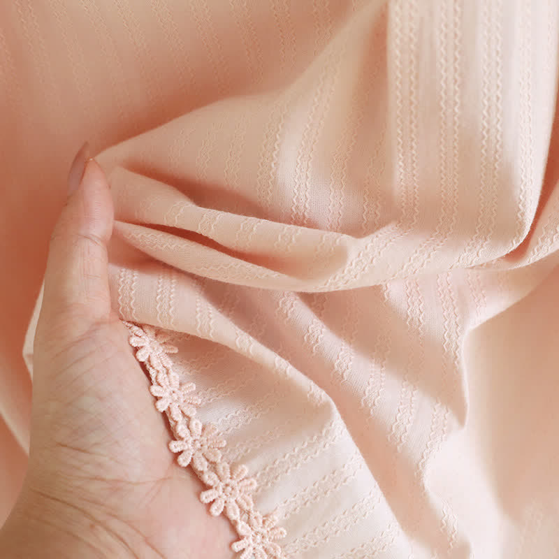 Cotton Jacquard Camisole Pajama Set - image 8