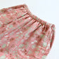 Vintage-Inspired Rose Jacquard Cotton Pajama Set - image 13