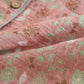 Vintage-Inspired Rose Jacquard Cotton Pajama Set - image 11