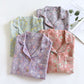 Vintage-Inspired Rose Jacquard Cotton Pajama Set - image 1