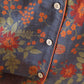 Vintage-Inspired Floral Cotton Gauze Pajamas - image 8
