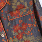 Vintage-Inspired Floral Cotton Gauze Pajamas - image 6