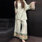 Light Green Vintage Floral Pajama Set - image 2