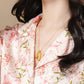 Rustic Pink Floral & Leaf Pajama Set - image 9