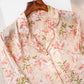 Rustic Pink Floral & Leaf Pajama Set - image 7