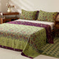 Luxurious Floral Cotton Double Gauze Bedspread - image 1