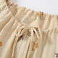 Loquat Print Cotton Pajama Set(3PCS) - image 4