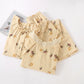 Loquat Print Cotton Pajama Set(3PCS) - image 2