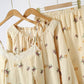 Loquat Print Cotton Pajama Set(3PCS) - image 3
