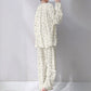 Ownkoti Gray Ditsy Floral Double Gauze Cotton Pajamas - image 3