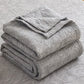 Floral Cotton Triple-Layer Gauze Jacquard Quilt Blanket - image 25