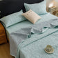 Floral Cotton Triple-Layer Gauze Jacquard Quilt Blanket - image 10