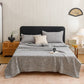Floral Cotton Triple-Layer Gauze Jacquard Quilt Blanket - image 21