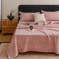 Vintage Cotton Triple-Layer Gauze Jacquard Quilt Blanket - image 16