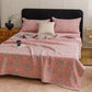 Vintage Cotton Triple-Layer Gauze Jacquard Quilt Blanket - image 15