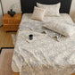Vintage Cotton Triple-Layer Gauze Jacquard Quilt Blanket - image 5