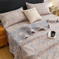 Vintage Cotton Triple-Layer Gauze Jacquard Quilt Blanket - image 10