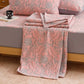 Vintage Cotton Triple-Layer Gauze Jacquard Quilt Blanket - image 19