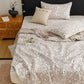 Retro Cotton Triple-Layer Gauze Jacquard Quilt Blanket - image 4