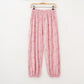 Artistic Watercolor-Inspired Cotton Camisole & Pants Sleepwear - image 3