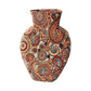 Artistic Fabric-Wrapped Vase for Home Aesthetics - Beige - 3"W x 8"L x 12"H - image 4