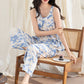Daisy Cotton Tank & Pants Sleepwear - image 4