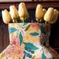 Vintage Creative Floral Fabric Wrapped Vase - image 5