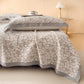 Cotton Cherry Blossom Muslin Quilt Blanket - image 5