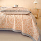 Cotton Cherry Blossom Muslin Quilt Blanket - image 11