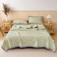 Cotton Cherry Blossom Muslin Quilt Blanket - image 7