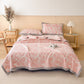 Cotton Jungle Leaf Muslin Quilt Blanket - image 7