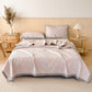 Cotton Jungle Leaf Muslin Quilt Blanket - image 4