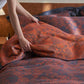 Vintage Floral Cotton Double Gauze Bedding(4PCS) - image 9