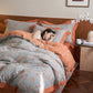 Floral & Bow Cotton Double Gauze Bedding Set(4PCS) - image 3