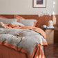 Floral & Bow Cotton Double Gauze Bedding Set(4PCS) - image 2