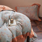 Floral & Bow Cotton Double Gauze Bedding Set(4PCS) - image 14