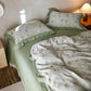 Refresh Leaf Cotton Double Gauze Bedding Set(4PCS) - image 4