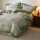 Refresh Leaf Cotton Double Gauze Bedding Set(4PCS) - image 3