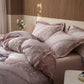 Vintage Pink Cotton Double Gauze Bedding(4PCS) - image 5
