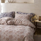 Elegant Floral Cotton Double Gauze Bedding(4PCS) - image 20