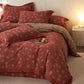 Country Style Floral Cotton Double Gauze Bedding(4PCS) - image 4