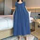 Ownkoti Plus Size Minimalist Cotton Ruffle Sleeveless Nightgown - image 25