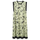 Artistic Floral Cotton Sleeveless Lace Nightgown - image 8