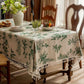 Greenery Print Fringed Dining Cover - image 1