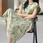 Botanical Cotton Sleeveless Lounge Dress - image 5