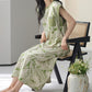 Botanical Cotton Sleeveless Lounge Dress - image 4
