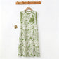 Botanical Cotton Sleeveless Lounge Dress - image 1