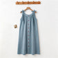 Blue Polka Dot Camisole Nightgown - image 1