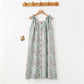 Blue Artistic Wave Camisole Nightgown - image 1